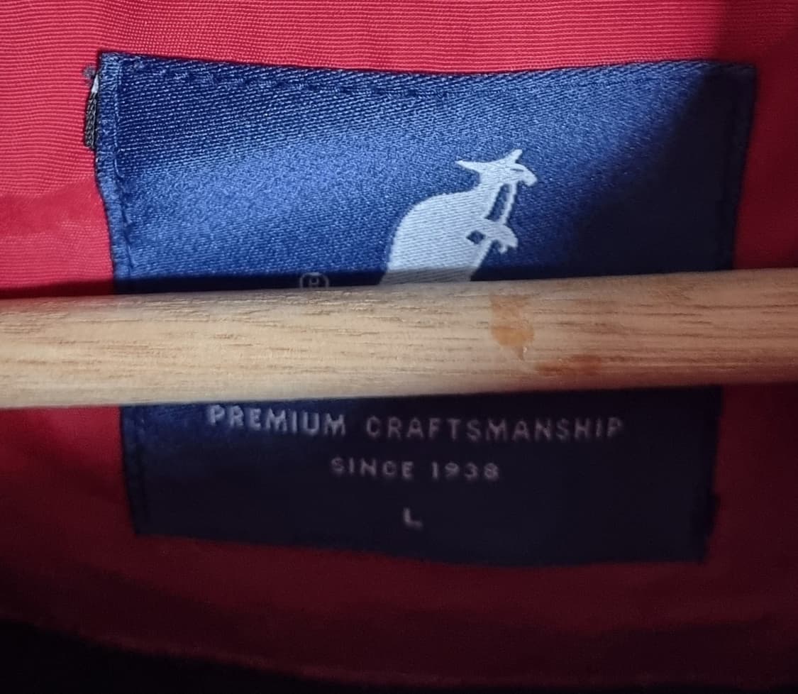 L ) 캉골 레드 덕다운 오리털 패딩 상품이미지3