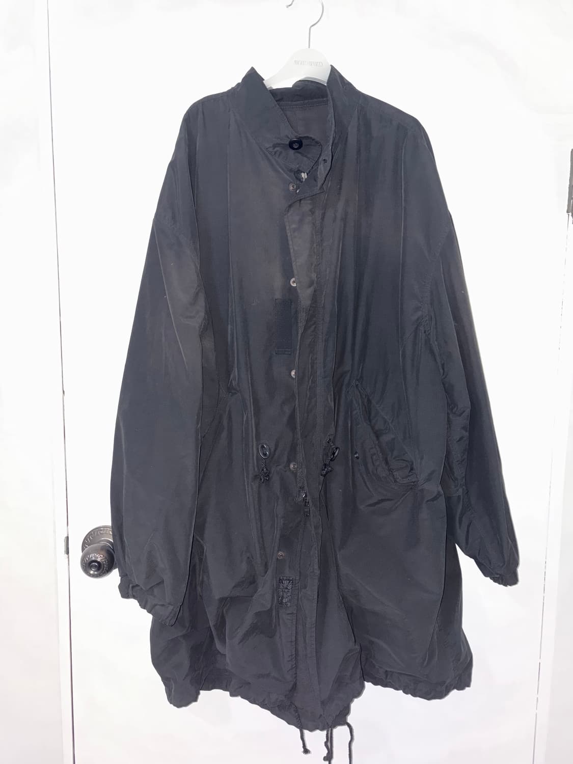 폴리테루 23FW 피쉬테일 파카 블랙 4 상품이미지1