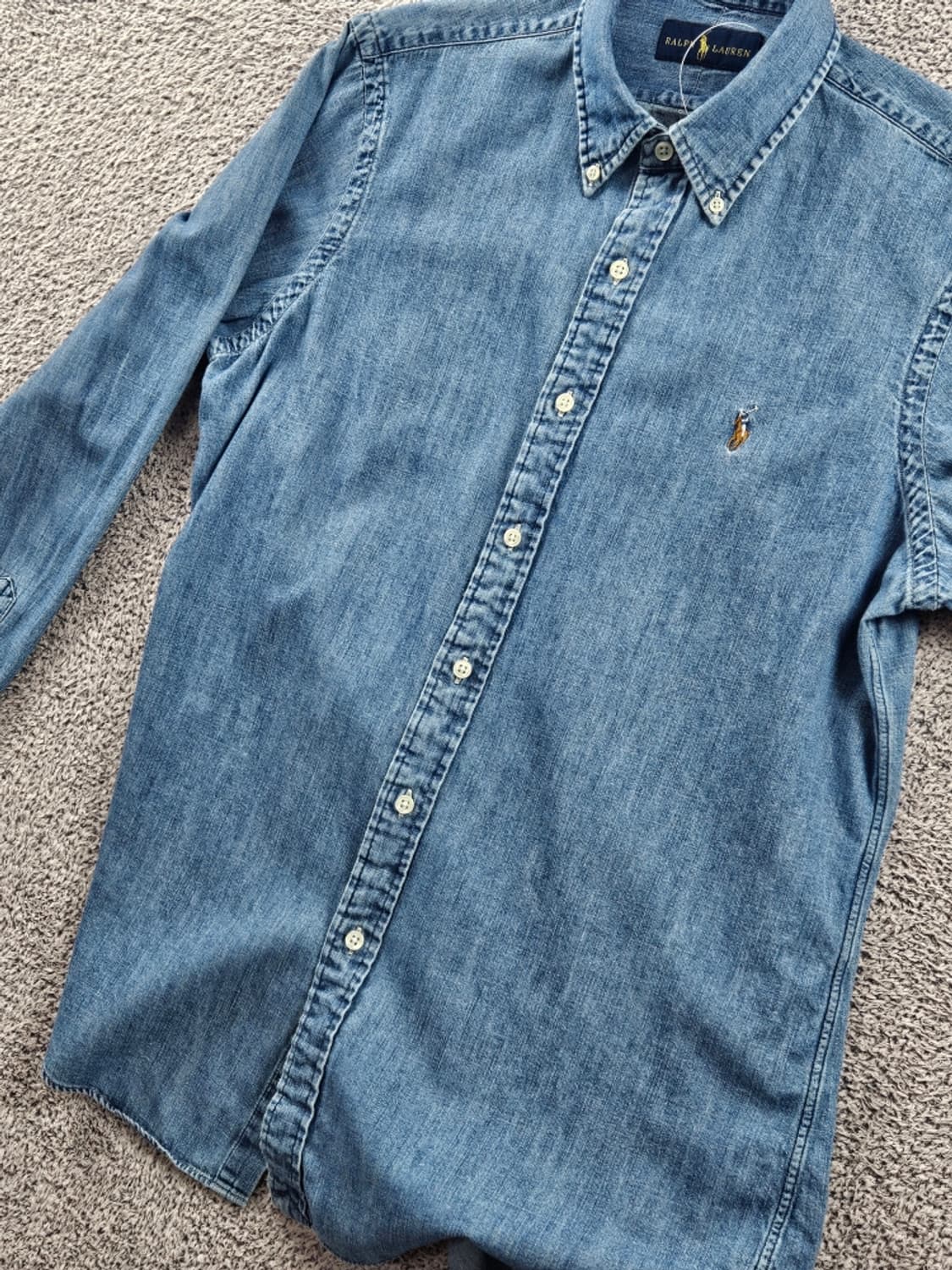 폴로랄프로렌 베이직 코튼 데님 셔츠 ( M ) / 10846 상품이미지10