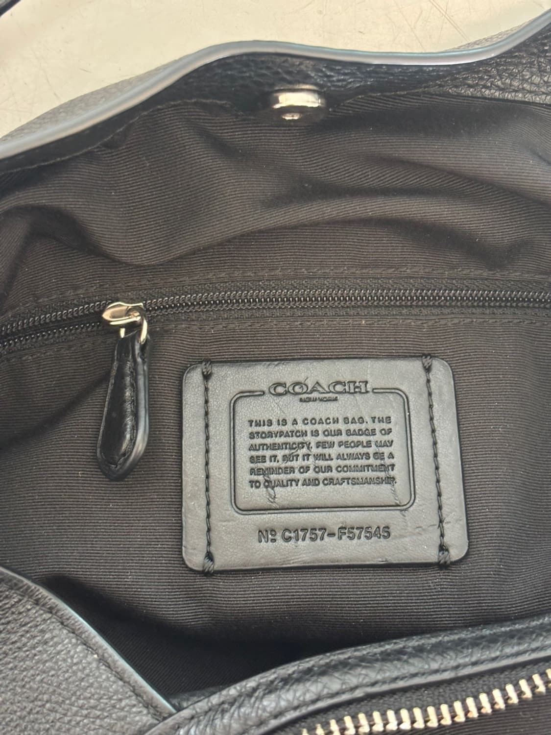 Coach Leather Bag 상품이미지9