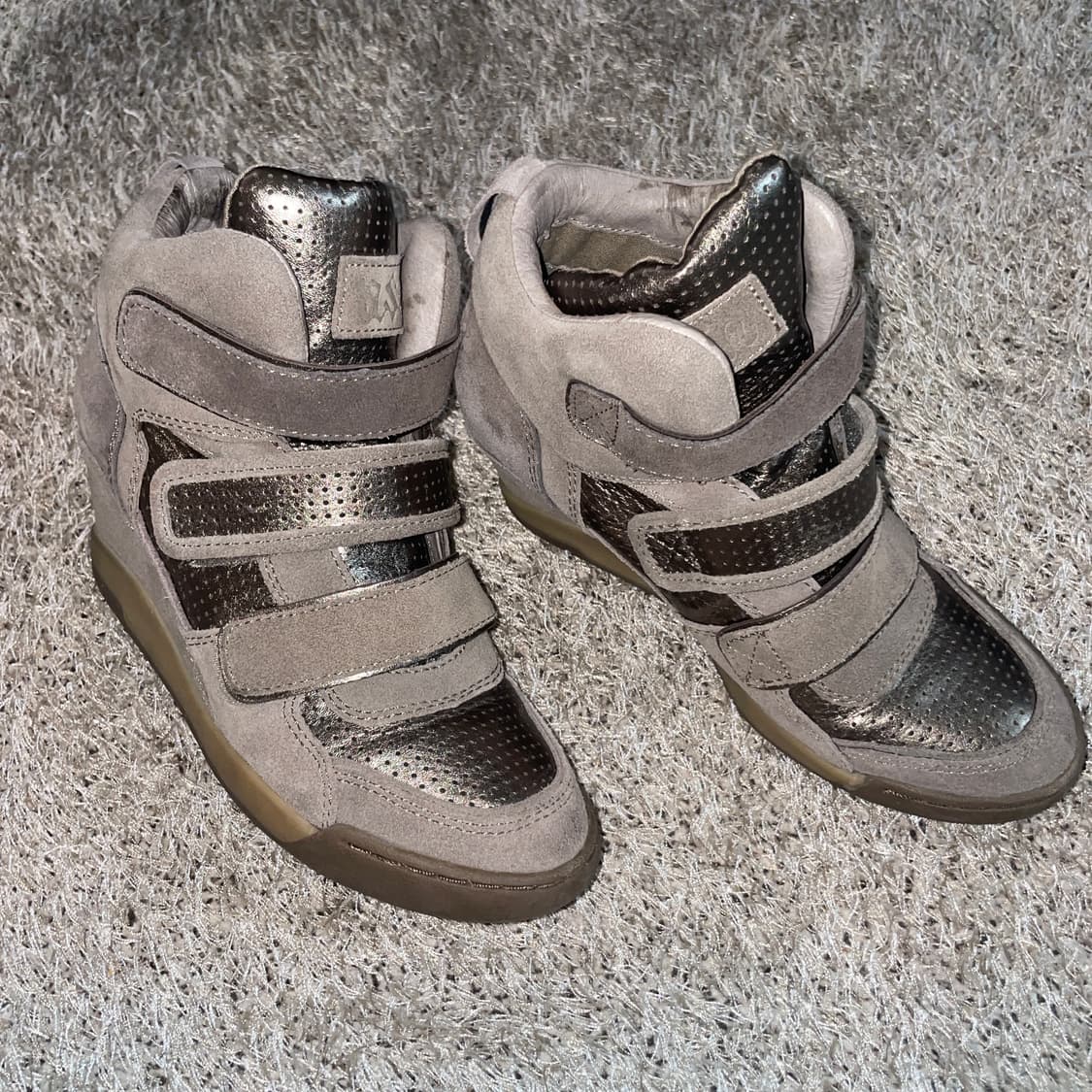 ash 웨지힐 메탈 브라운  상품이미지4