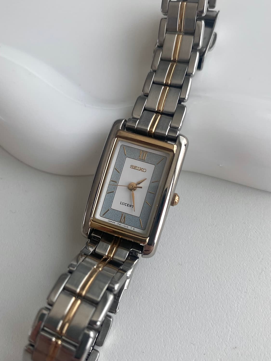 Seiko 세이코 Lucent 루센트 스퀘어 쿼츠 상품이미지1