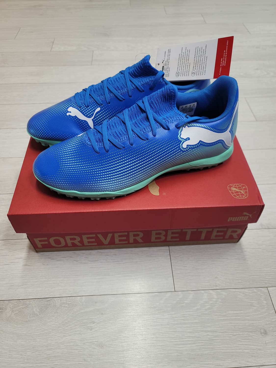 (275)푸마 풋살화 퓨처 7 플레이 TT[대전 직거래도 가능] 상품이미지5