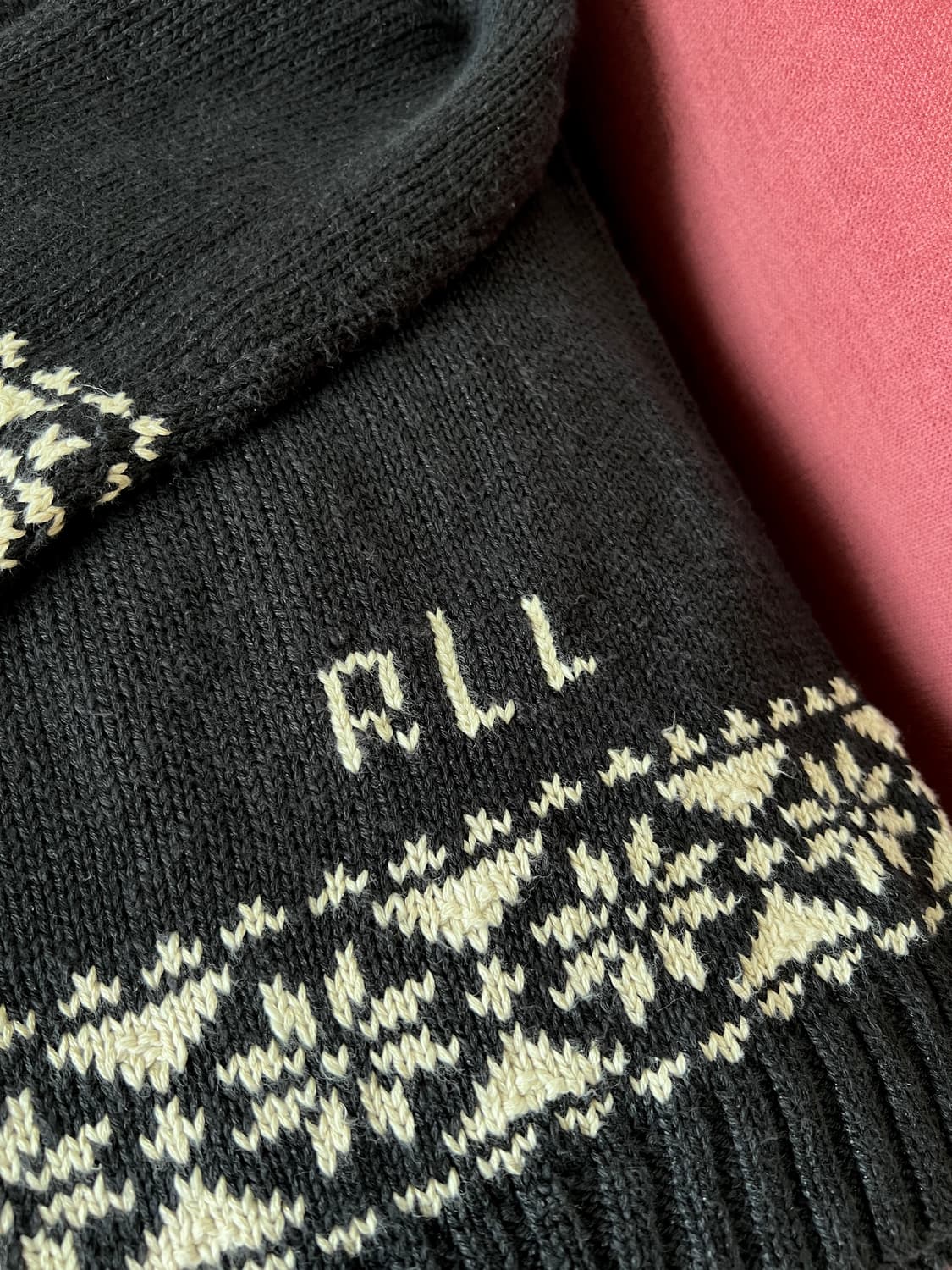 랄프로렌 익스클루시브 스키 패턴 롱 니트 스웨터 상품이미지4