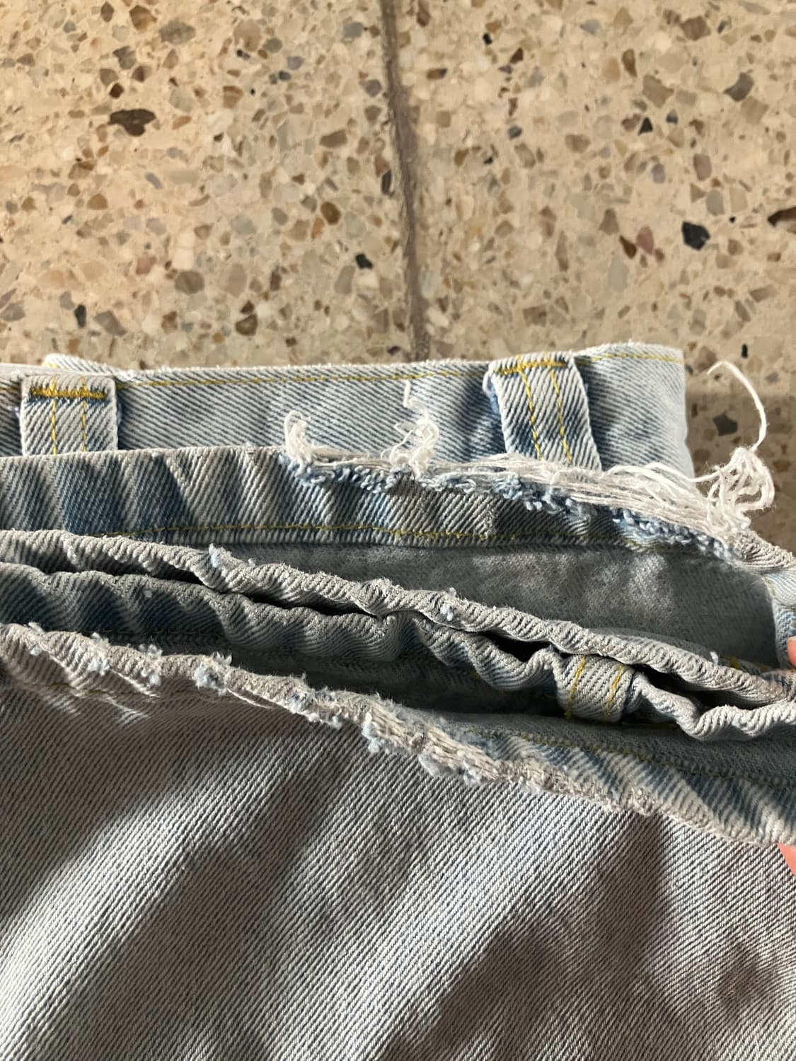 폴라스케이트 빅보이 청바지 바지 데님 XS 상품이미지5