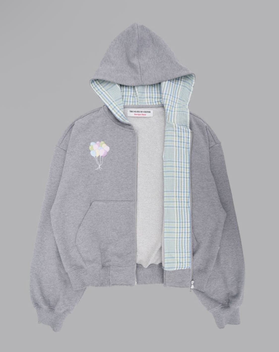 더뮤지엄비지터 후드집업 공용 M  상품이미지3