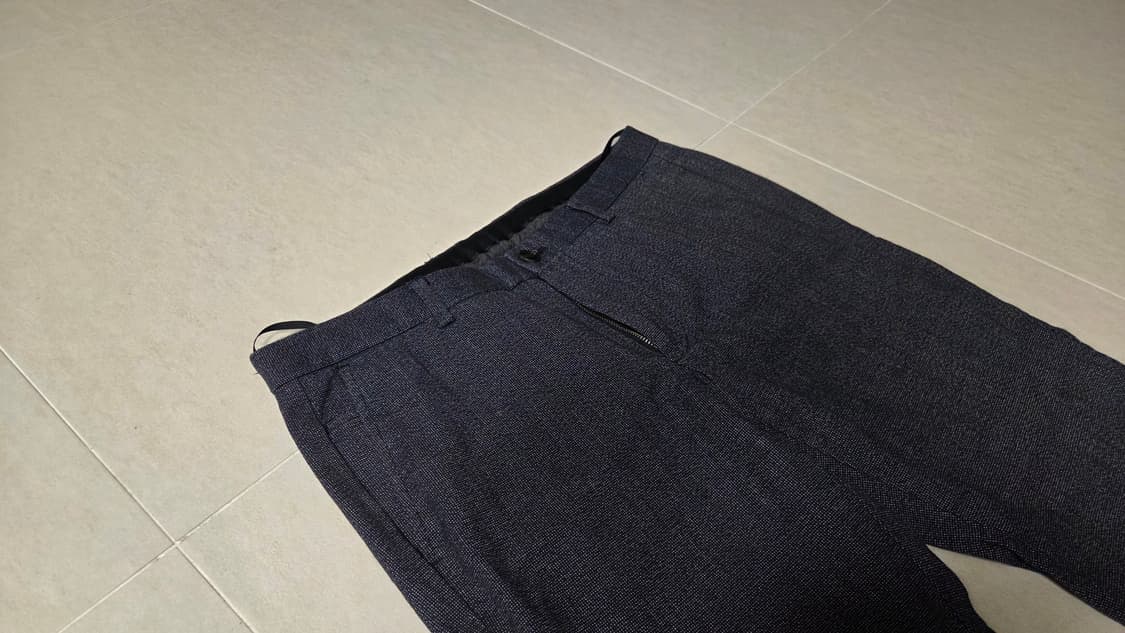 티아이포맨 도트 데코 스트레치 슬랙스 팬츠 상품이미지4