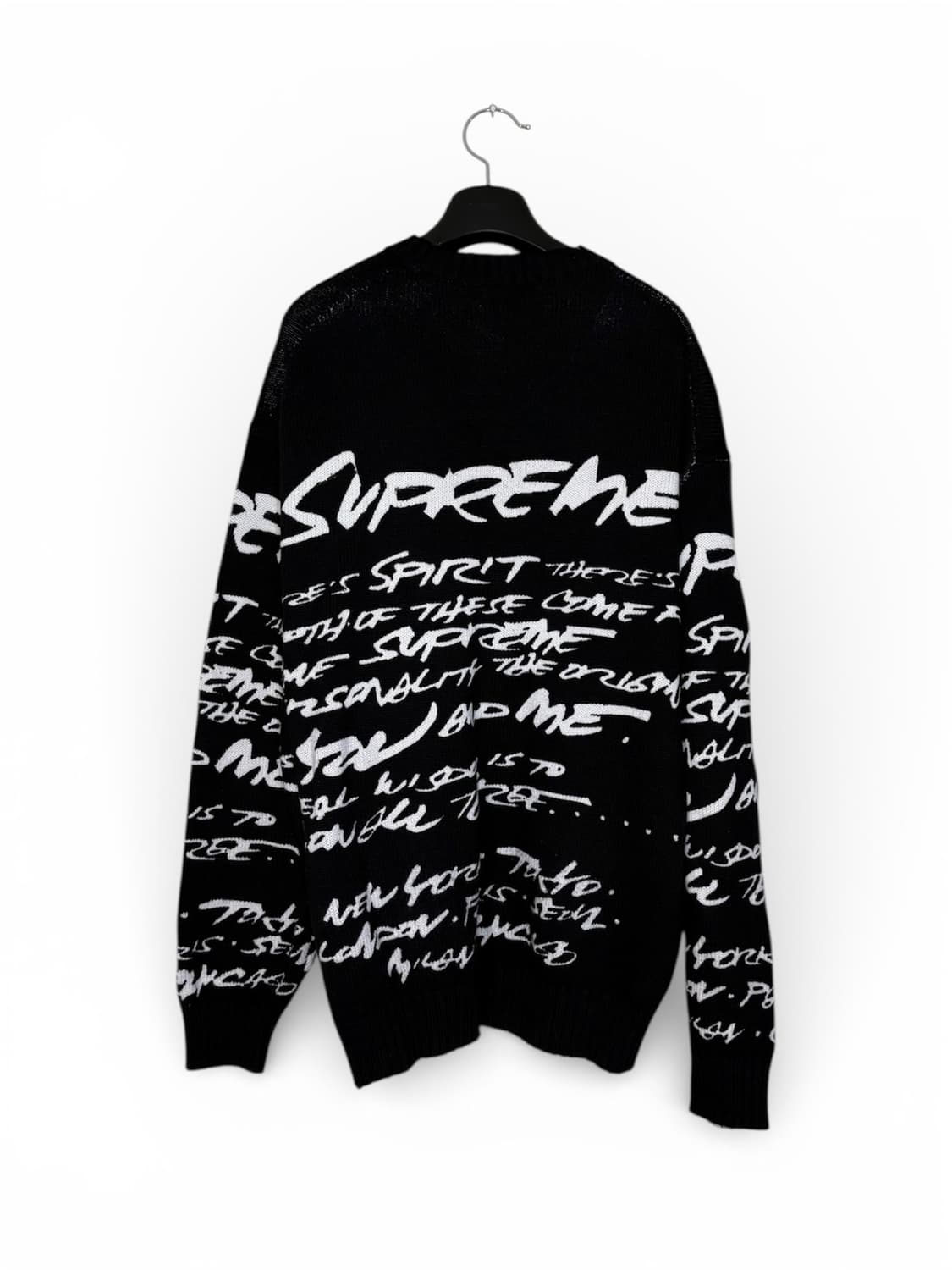 Supreme Futura Sweater Black 24SS 상품이미지2