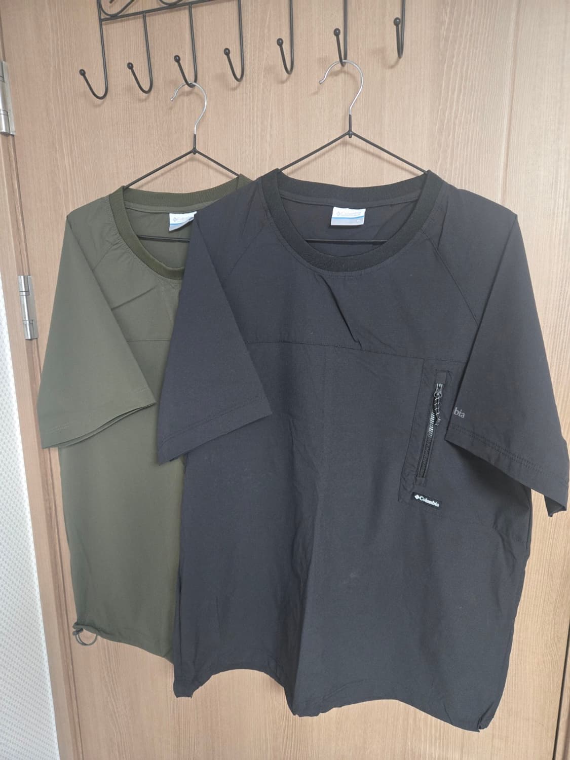 컬럼비아 남성 우븐 포켓 반팔티 XL 2벌 일괄 / 새상품급 상품이미지1
