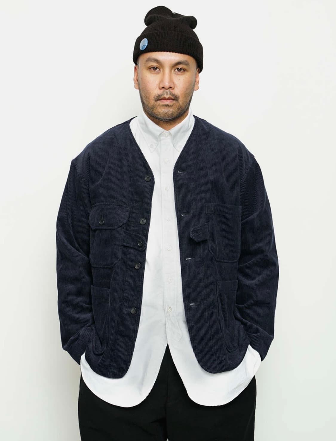 [L] 엔지니어드가먼츠 코듀로이 가디건자켓 상품이미지1