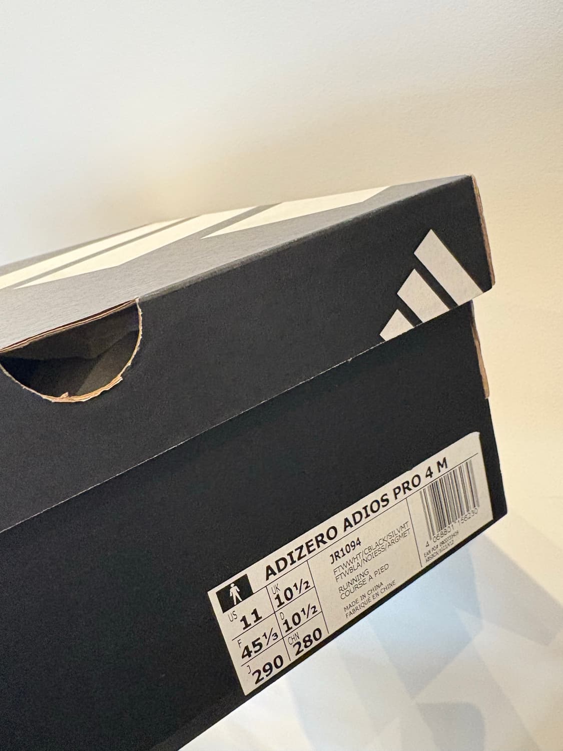 아디다스 / 아디제로 아디오스 프로 4 클라우드 화이트 코어 블랙 상품이미지4