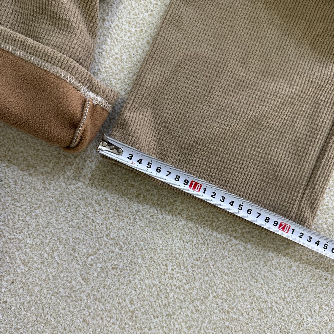 실측확인 고급 기모 트레이닝 팬츠 0324D 상품이미지5