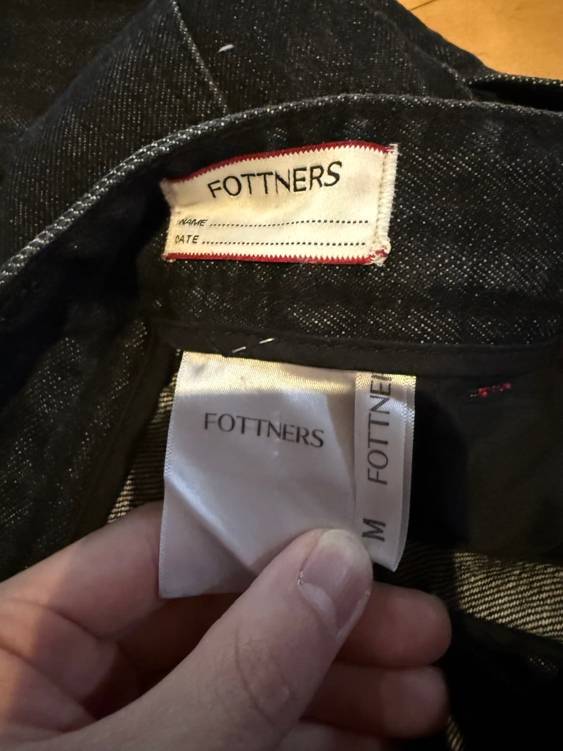 포트너스 데님 반바지 M 상품이미지4