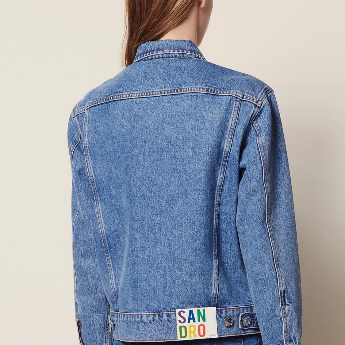 sandro 산드로 데님 자켓 상품이미지3