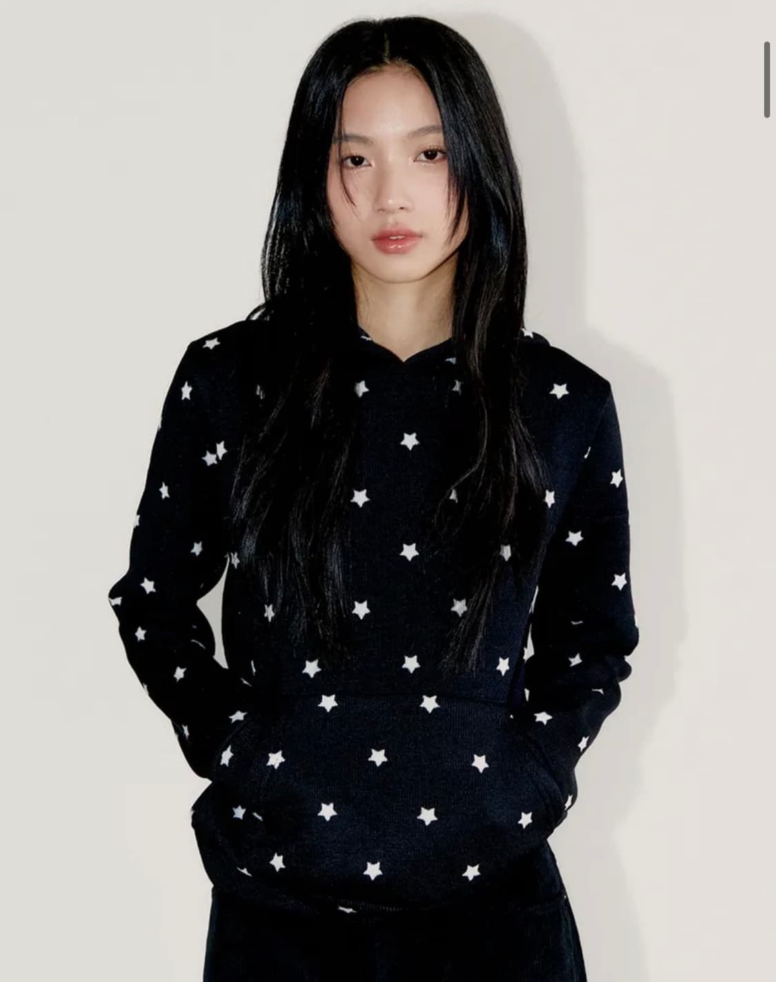 오피쉬 미니스타후디 블랙 1사이즈 후드티 상품이미지1