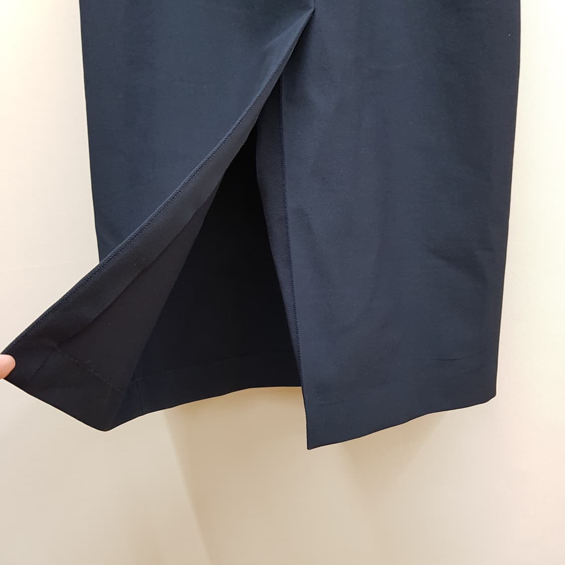 한섬 랑방 슬리브리스 롱 원피스 S사이즈 상품이미지4