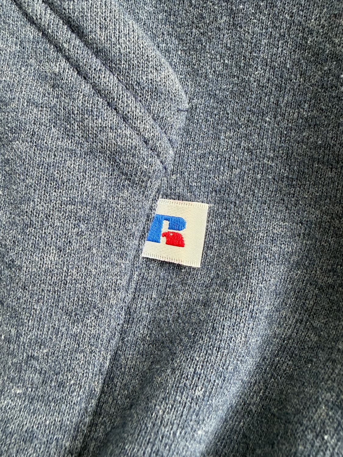 90s Russell Hoodie (charcoal blue) 상품이미지5