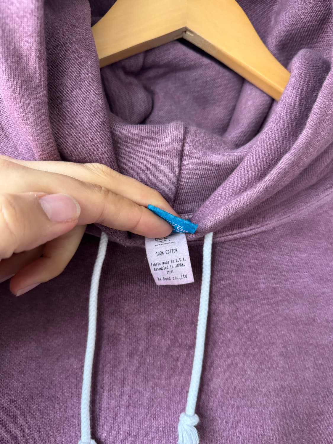 Good On 레귤러 핏 후드티 상품이미지9