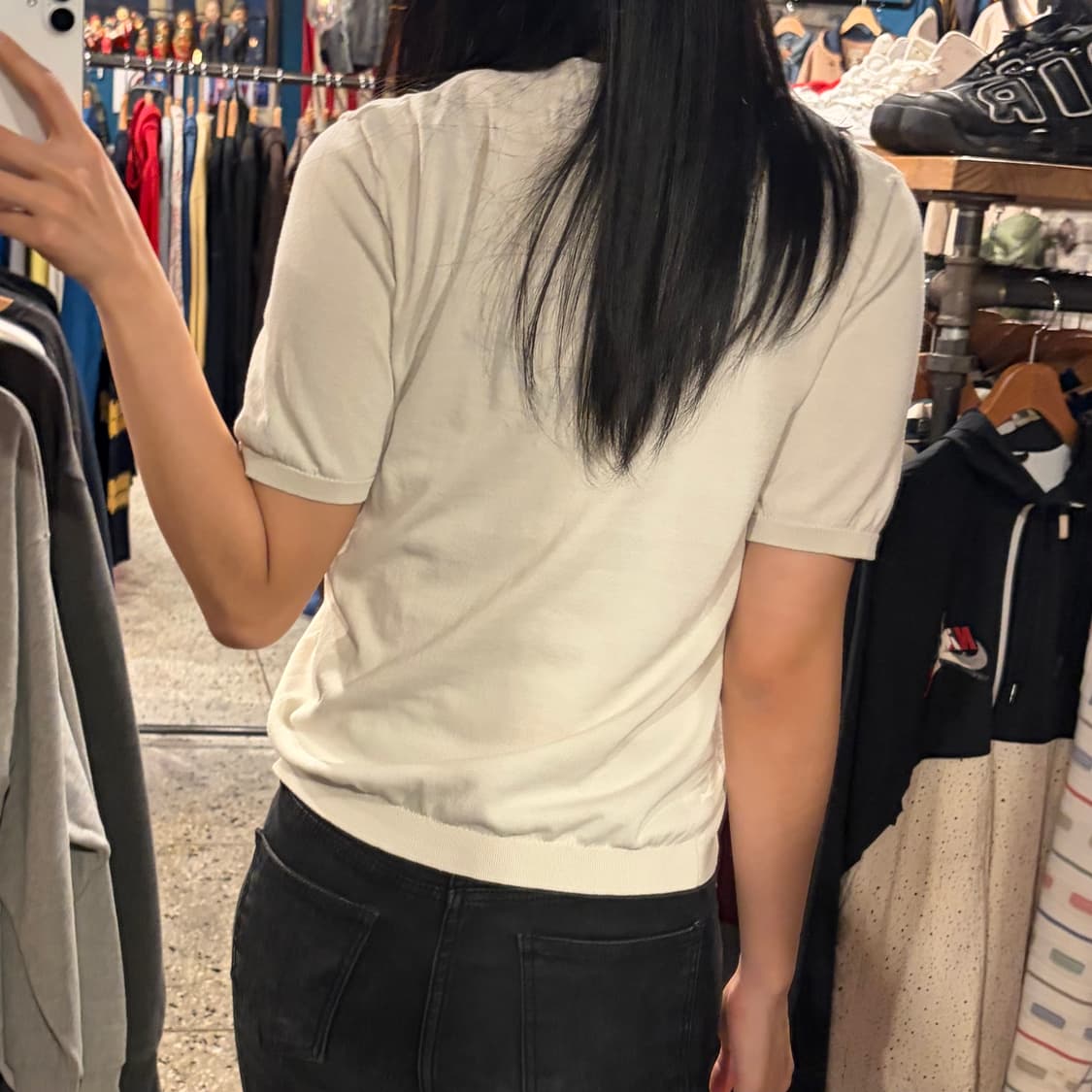 LACOSTE 라코스테 반팔 브이넥 니트 상품이미지4