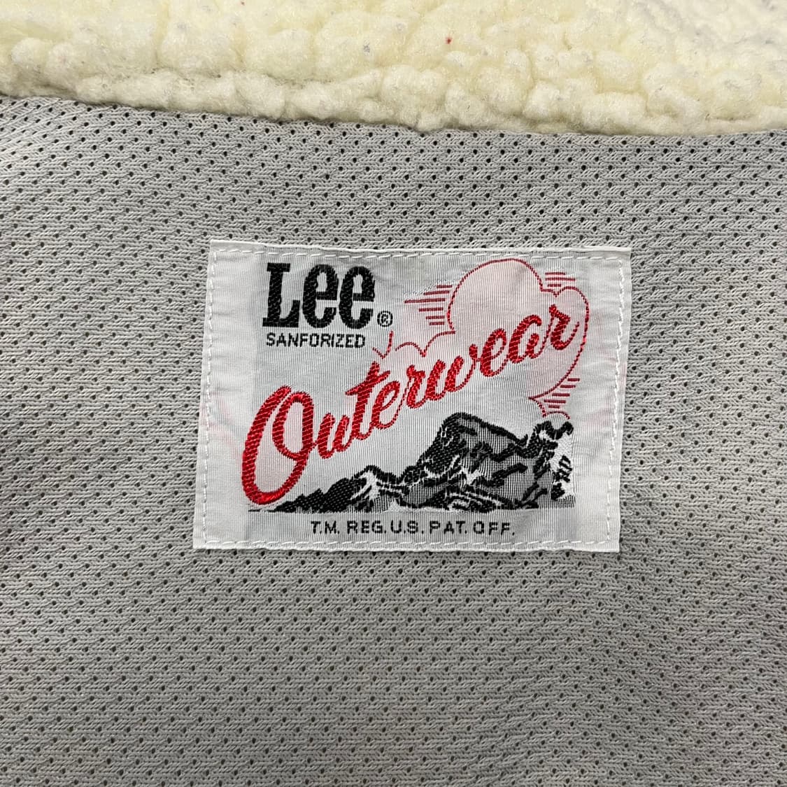 리 양털 후리스 조끼 상품이미지4