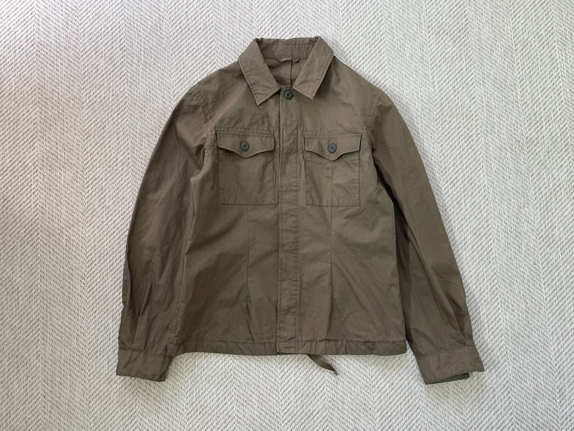 빈티지 m65 리넨 코튼 밀리터리 자켓 상품이미지1
