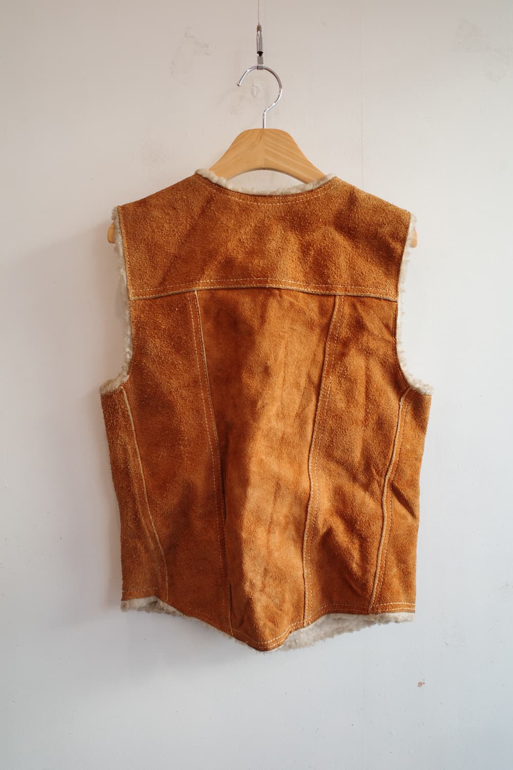 Genuine Leather 리얼 스웨이드 웨스턴 베스트 상품이미지7