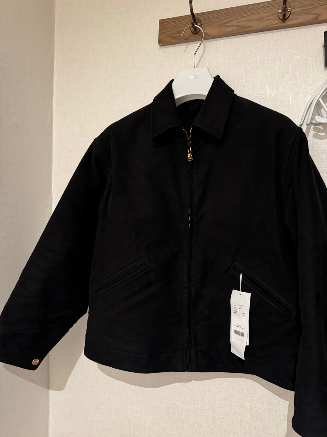 코모리 몰스킨 집 숏 자켓 1 상품이미지1