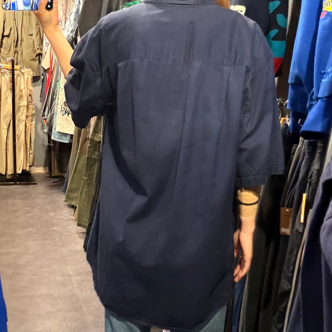 [IM] Carhartt 칼하트 반팔 셔츠 네이비 상품이미지4