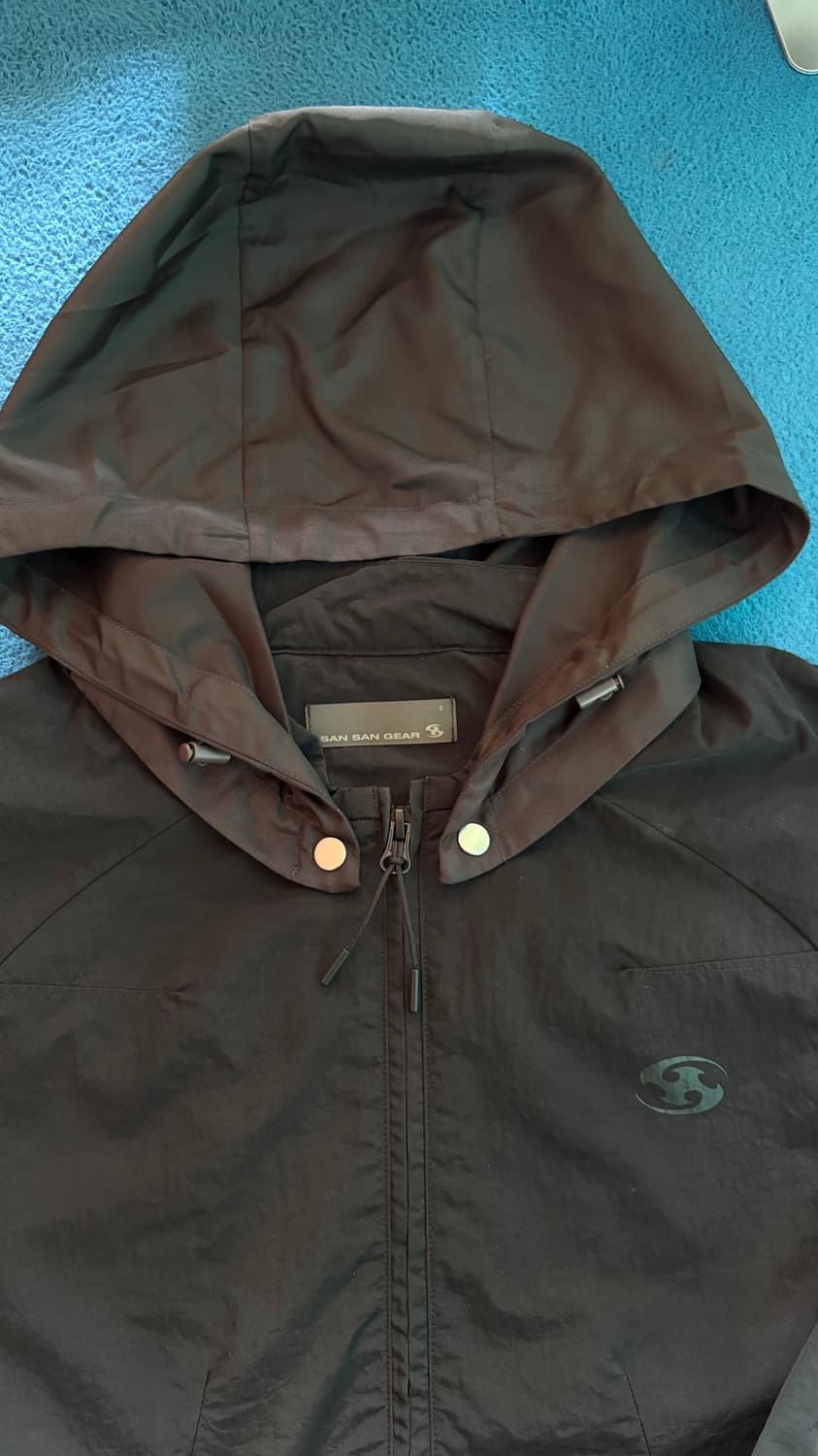 산산기어 콘트레스트 자켓 블랙 2사이즈 상품이미지2