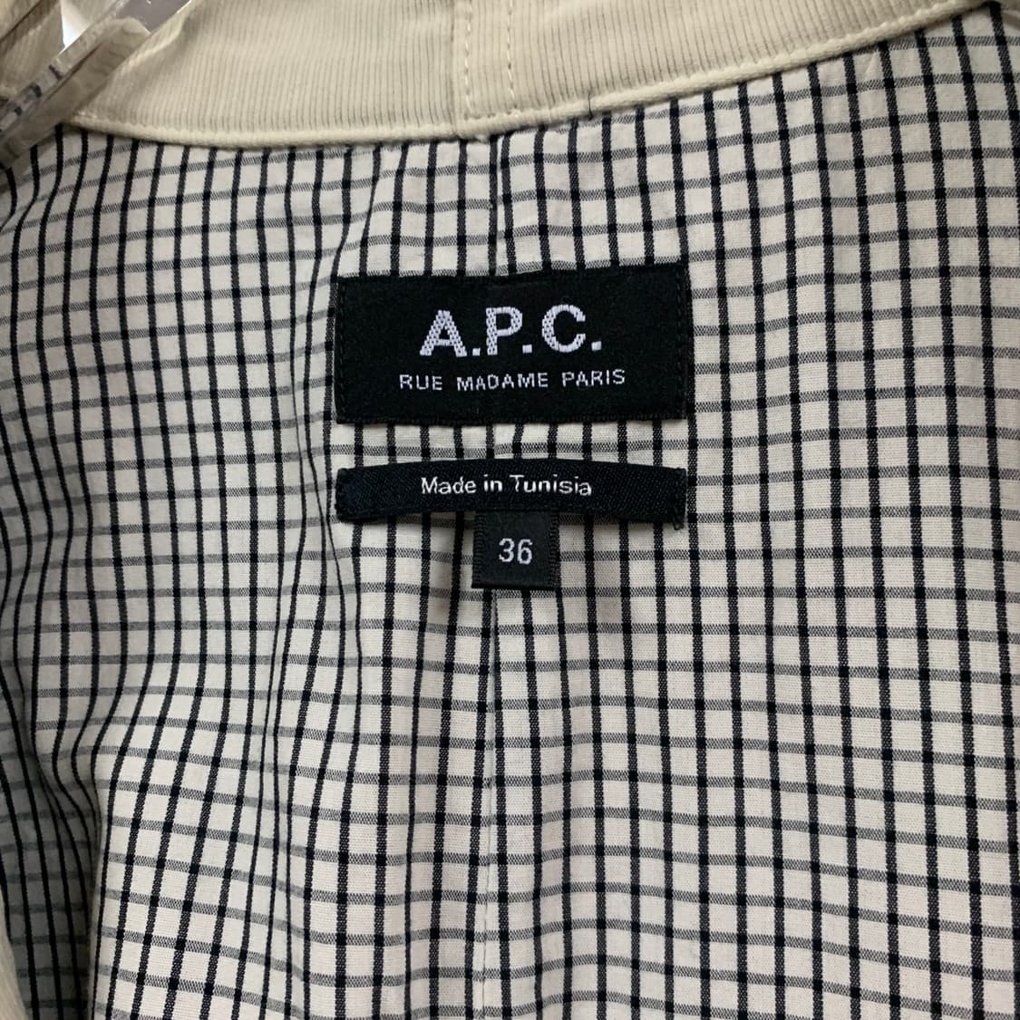 36 A.P.C. 아페쎄 실바나 초어 자켓 상품이미지7