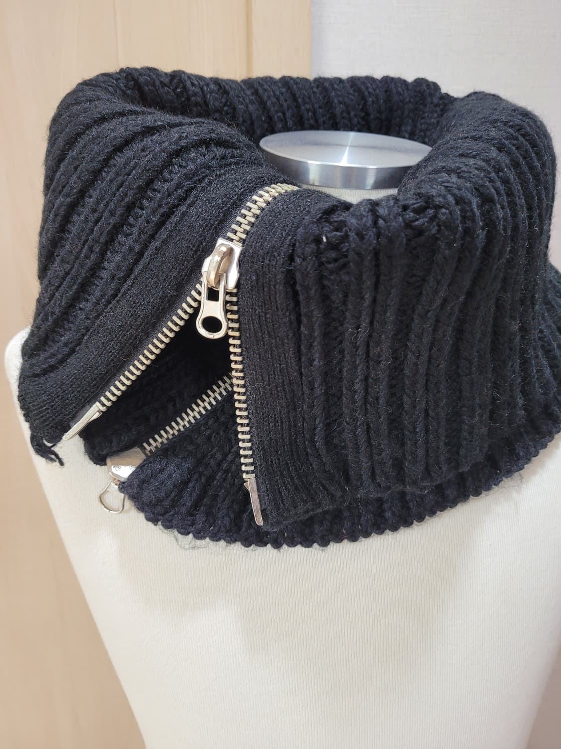 코데즈컴바인 넥워머 블랙 상품이미지4