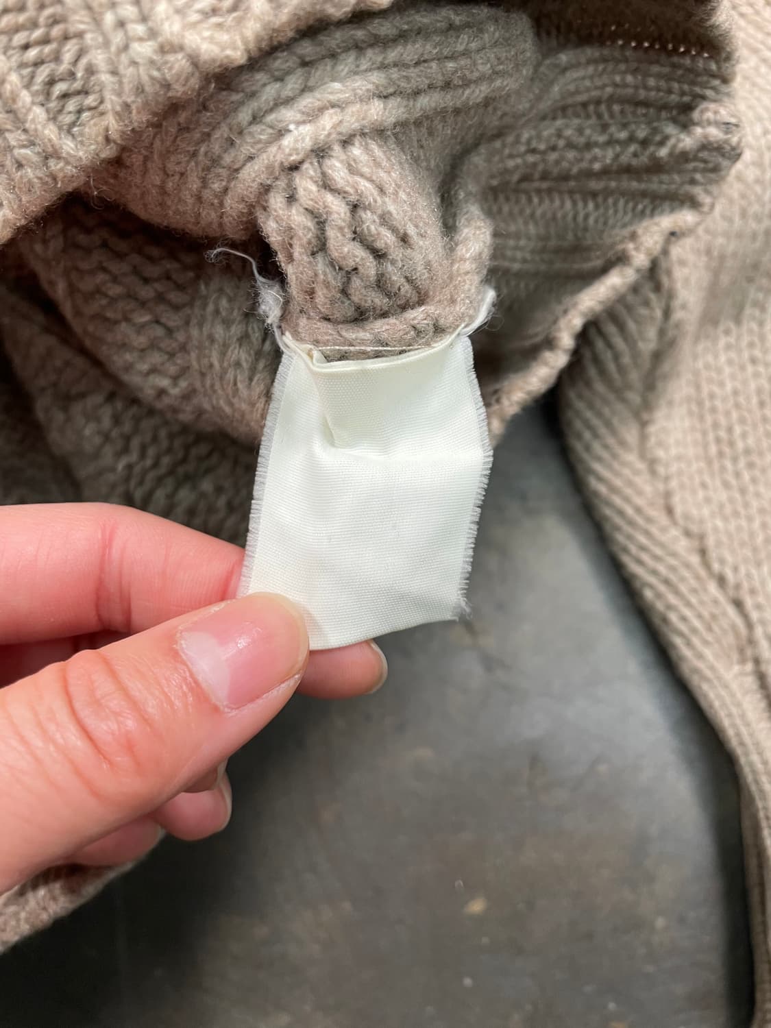 폴로 꽈배기 엘보 패치 니트 상품이미지6