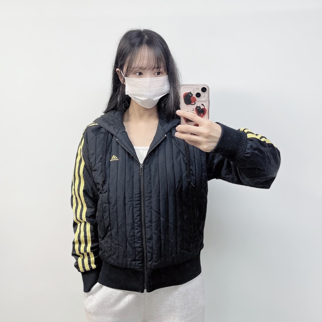 아디다스 사이드라인 경량 후드 점퍼 상품이미지1