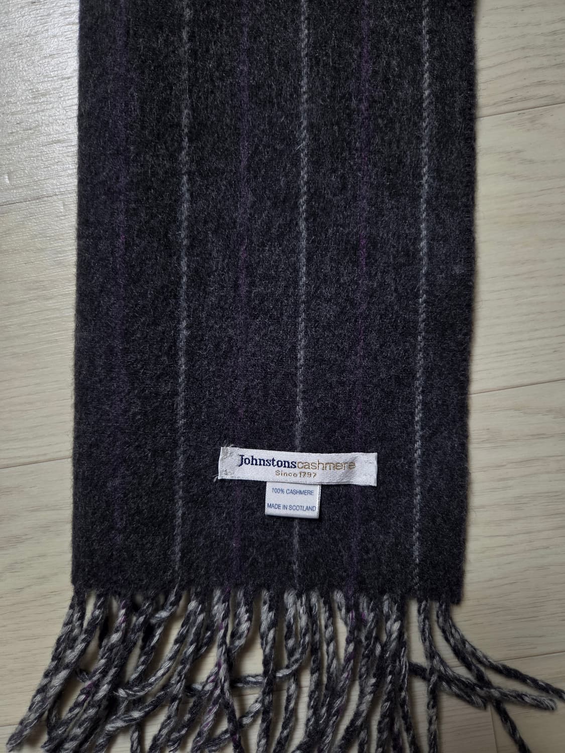 존스톤스 오브 엘긴 캐시미어 100 머플러 상품이미지3