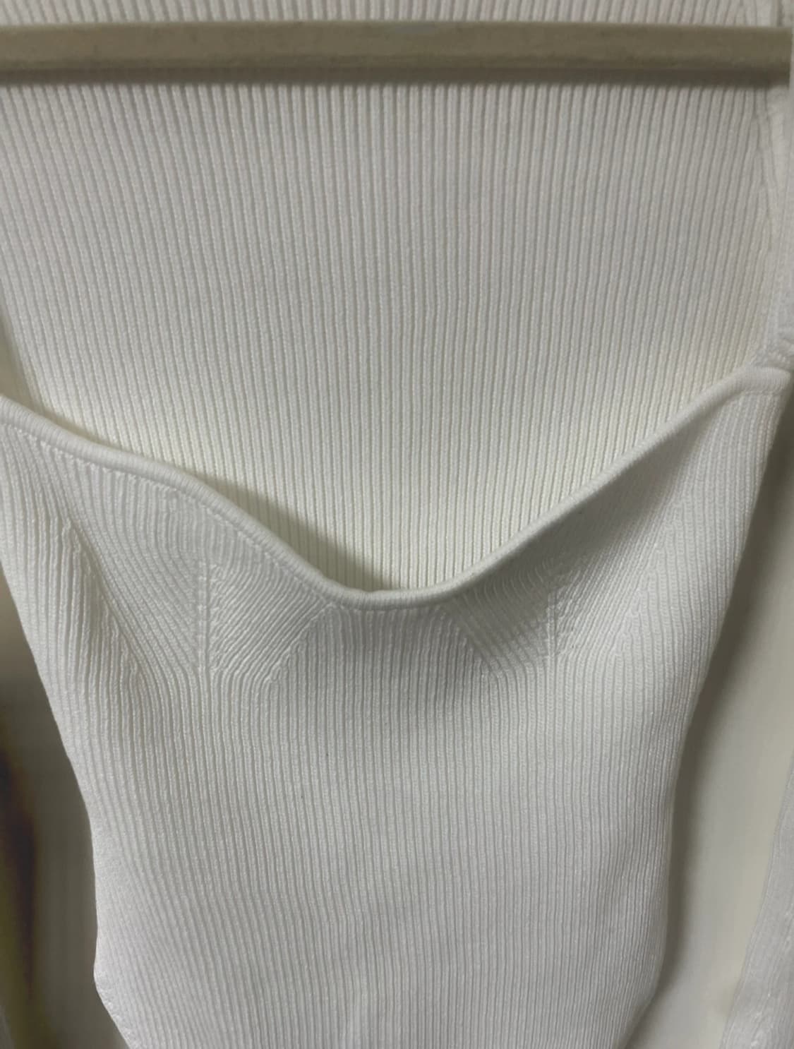 도톰 하트넥 골지 니트 S~M 상품이미지2