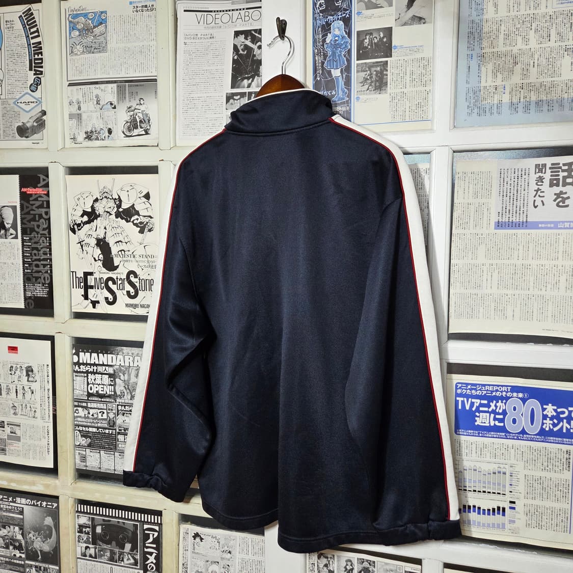 JPN 챔피온 네이비 화이트 배색 져지 상품이미지5