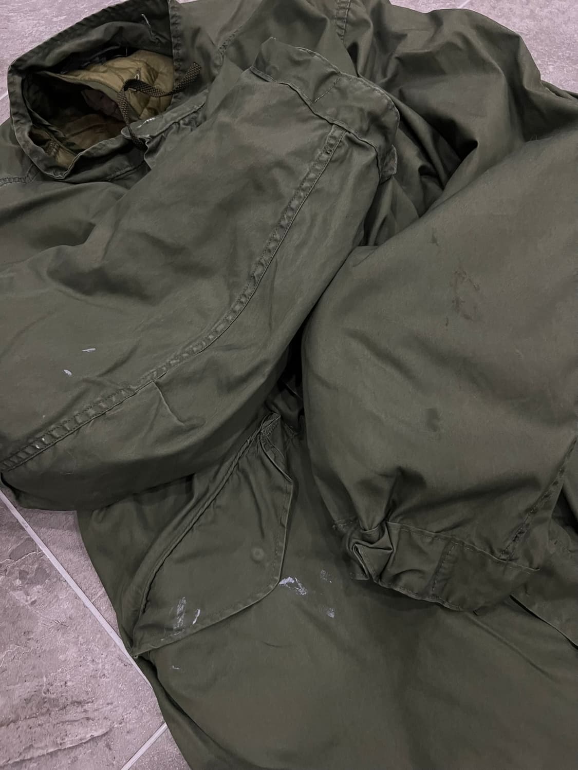 (L) M65 피쉬테일 오리지널 개파카 상품이미지9