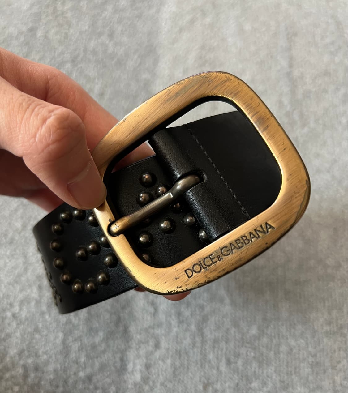 Dolce & Gabbana studded leather belt 상품이미지3