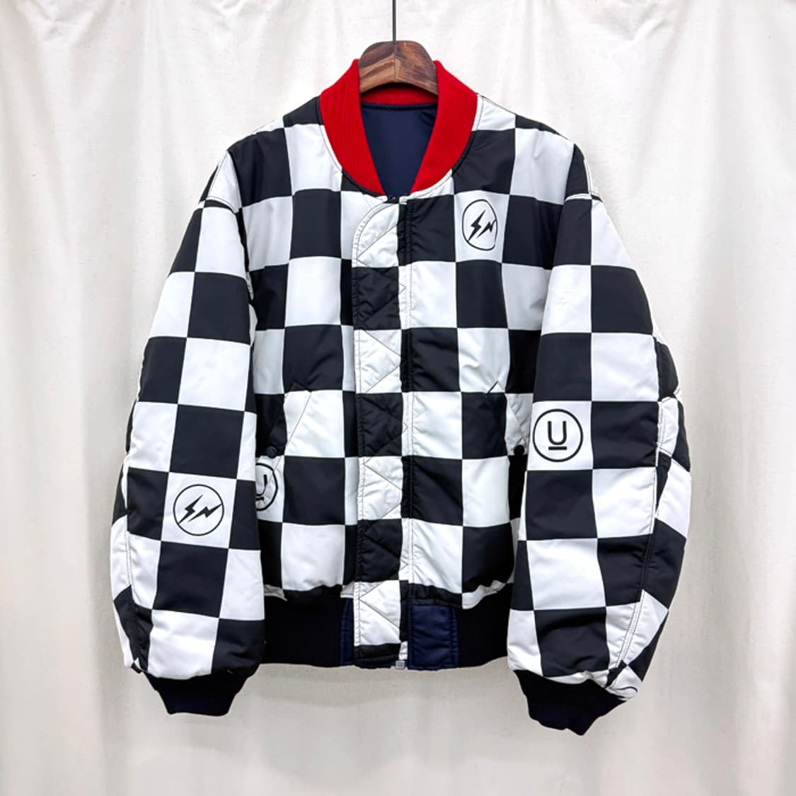 언더커버 프라그먼트 리버시블 MA-1 플라이트 자켓 상품이미지1