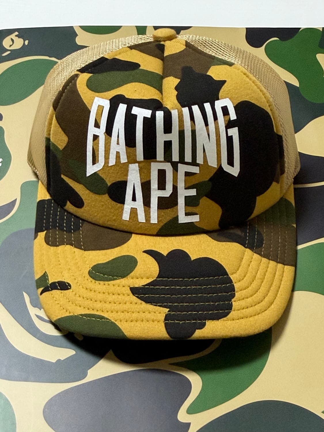 베이프 메쉬 캡 새상품 상품이미지1