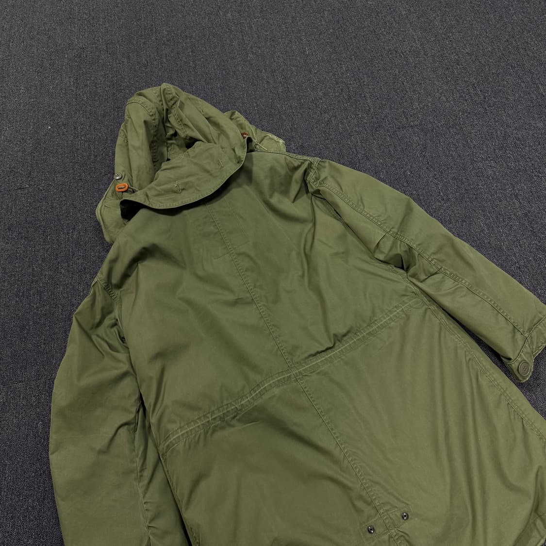 M-65 피쉬테일 야상 개파카 자켓 상품이미지5