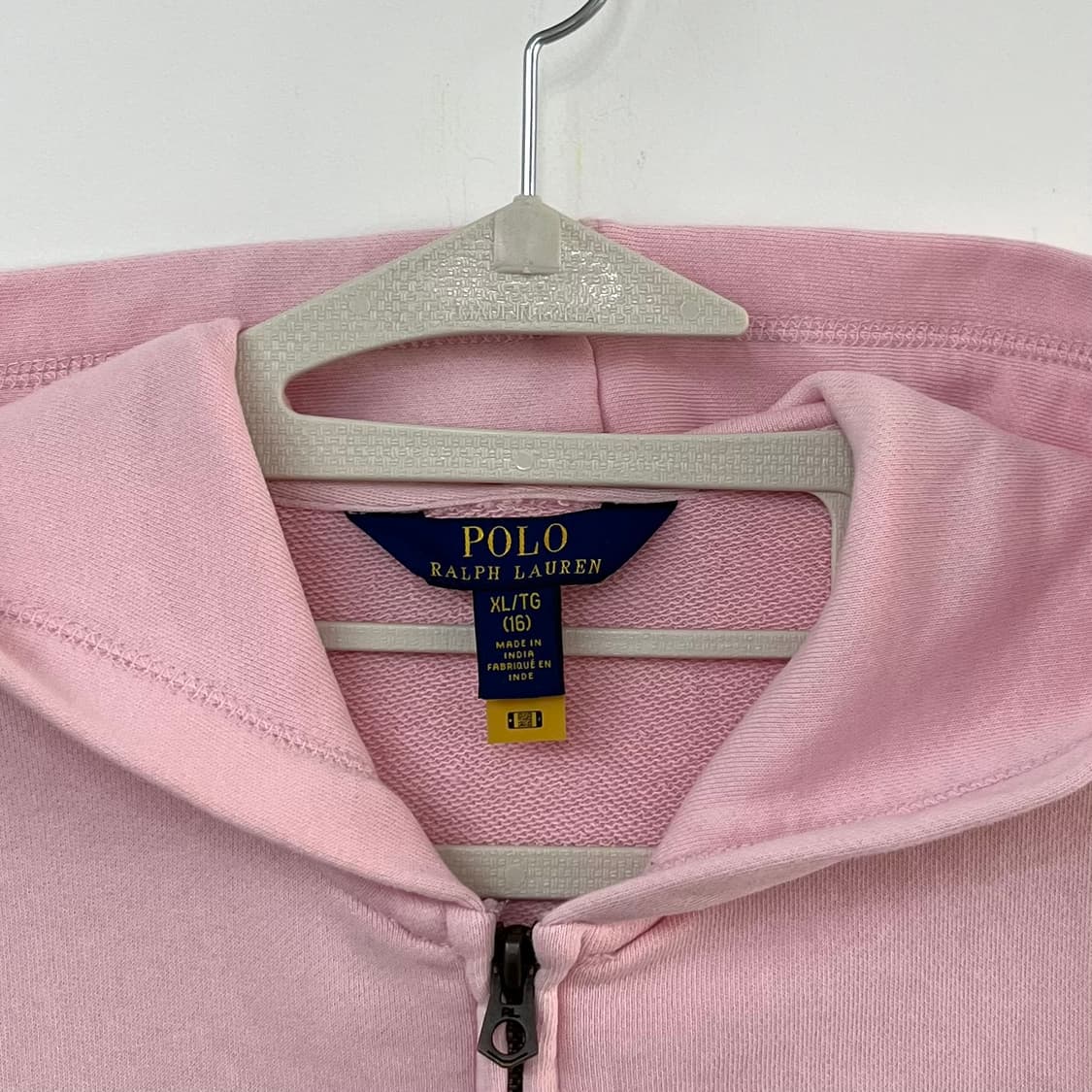 폴로 랄프로렌 신형 화이트 포니 딸기우유 후드집업 상품이미지5