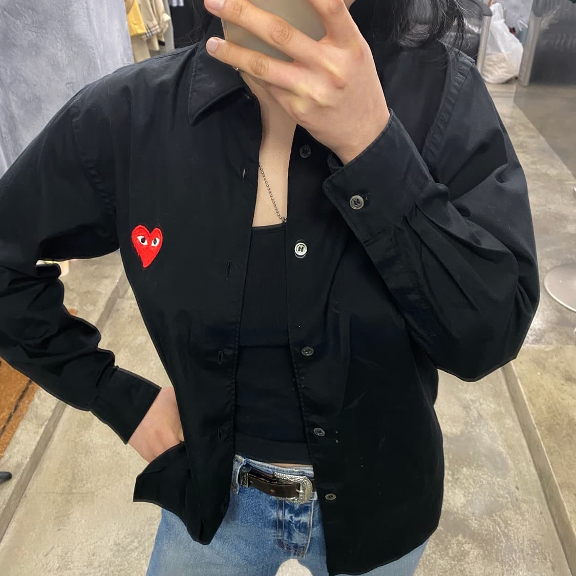 꼼데가르송 셔츠 상품이미지2