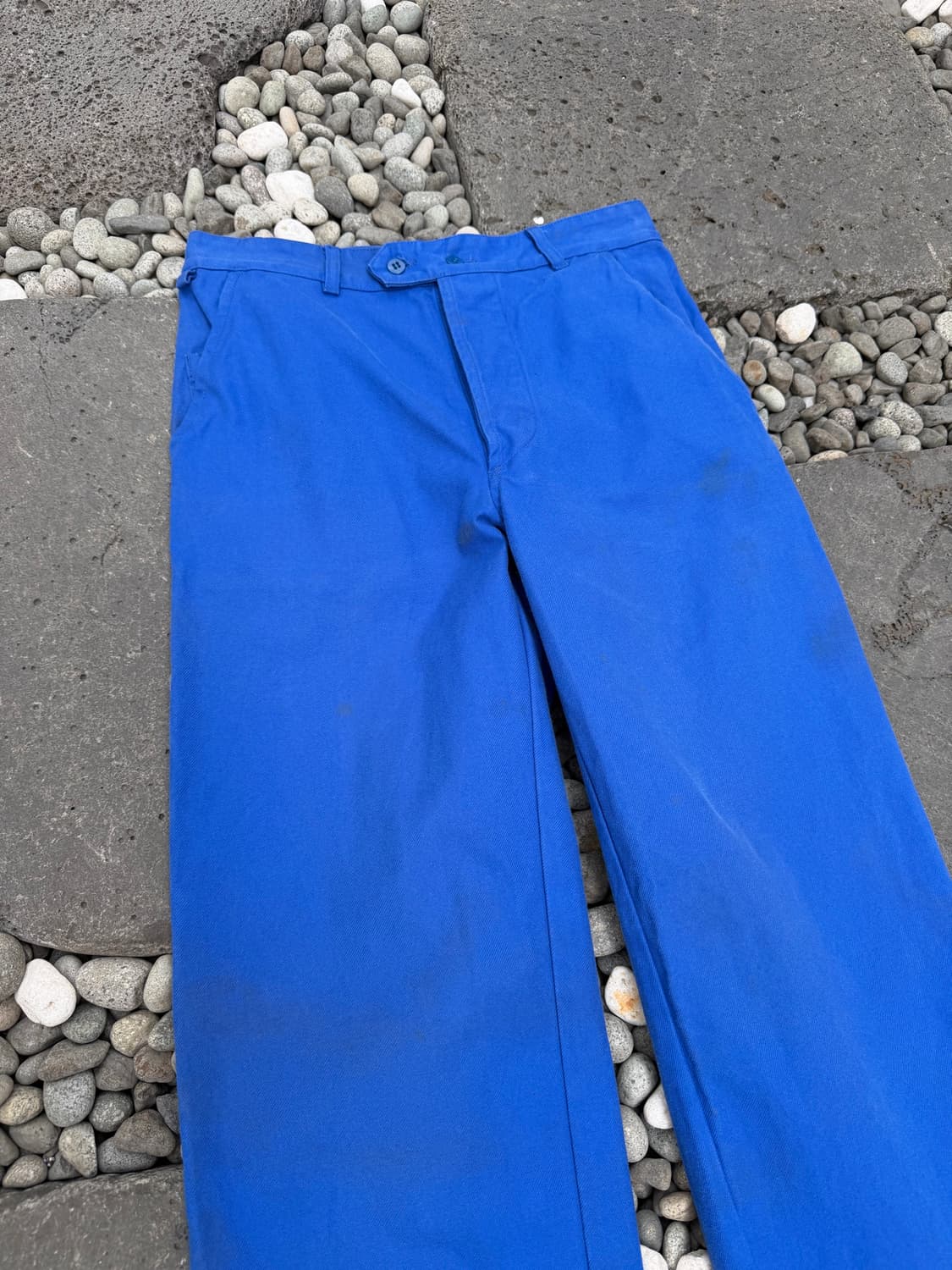 80s MolineL INK BLUE FRENCH 빈티지 프렌치워크팬츠 상품이미지5