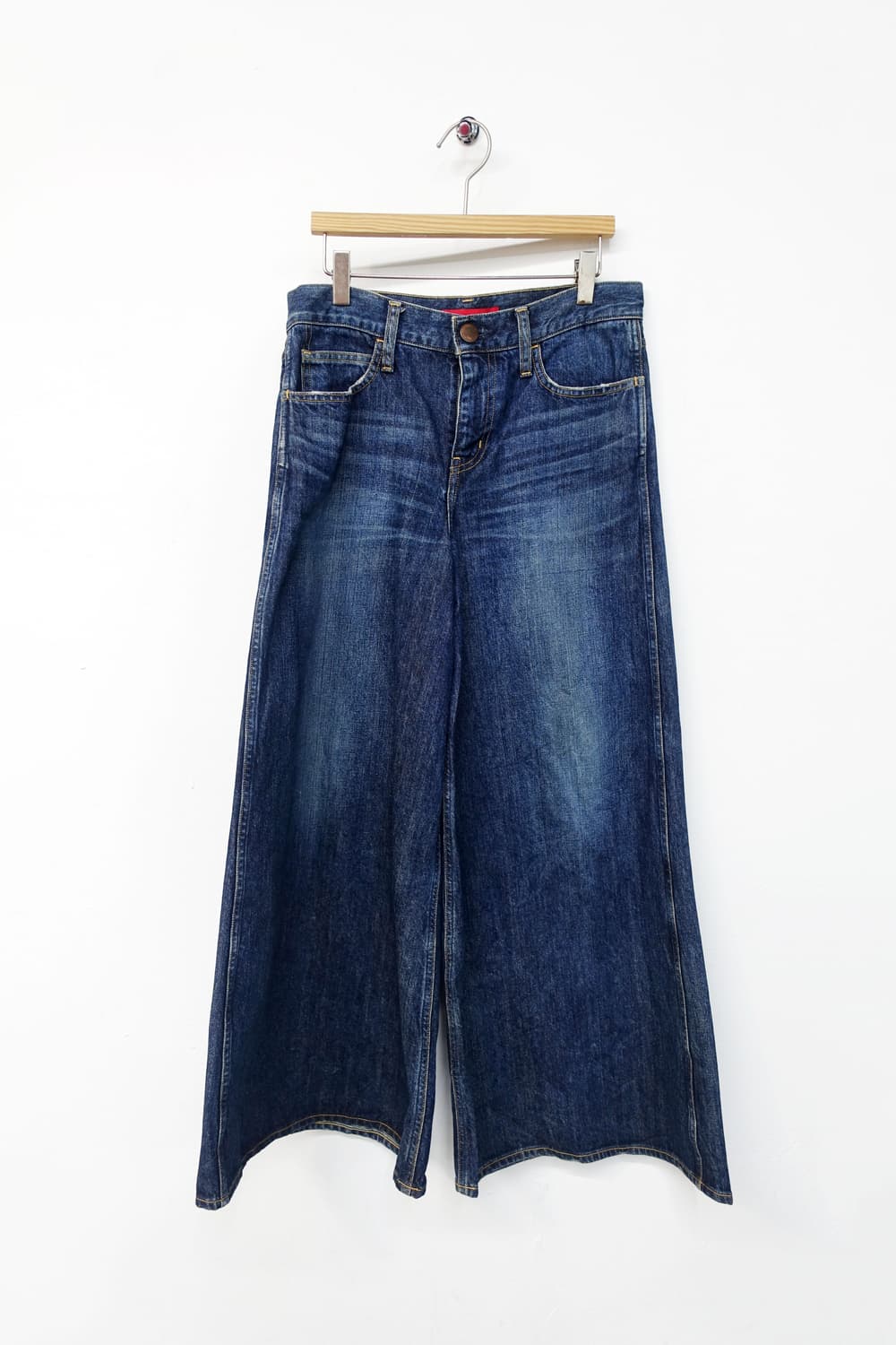 레드 카드 와이드 데님 팬츠 상품이미지5