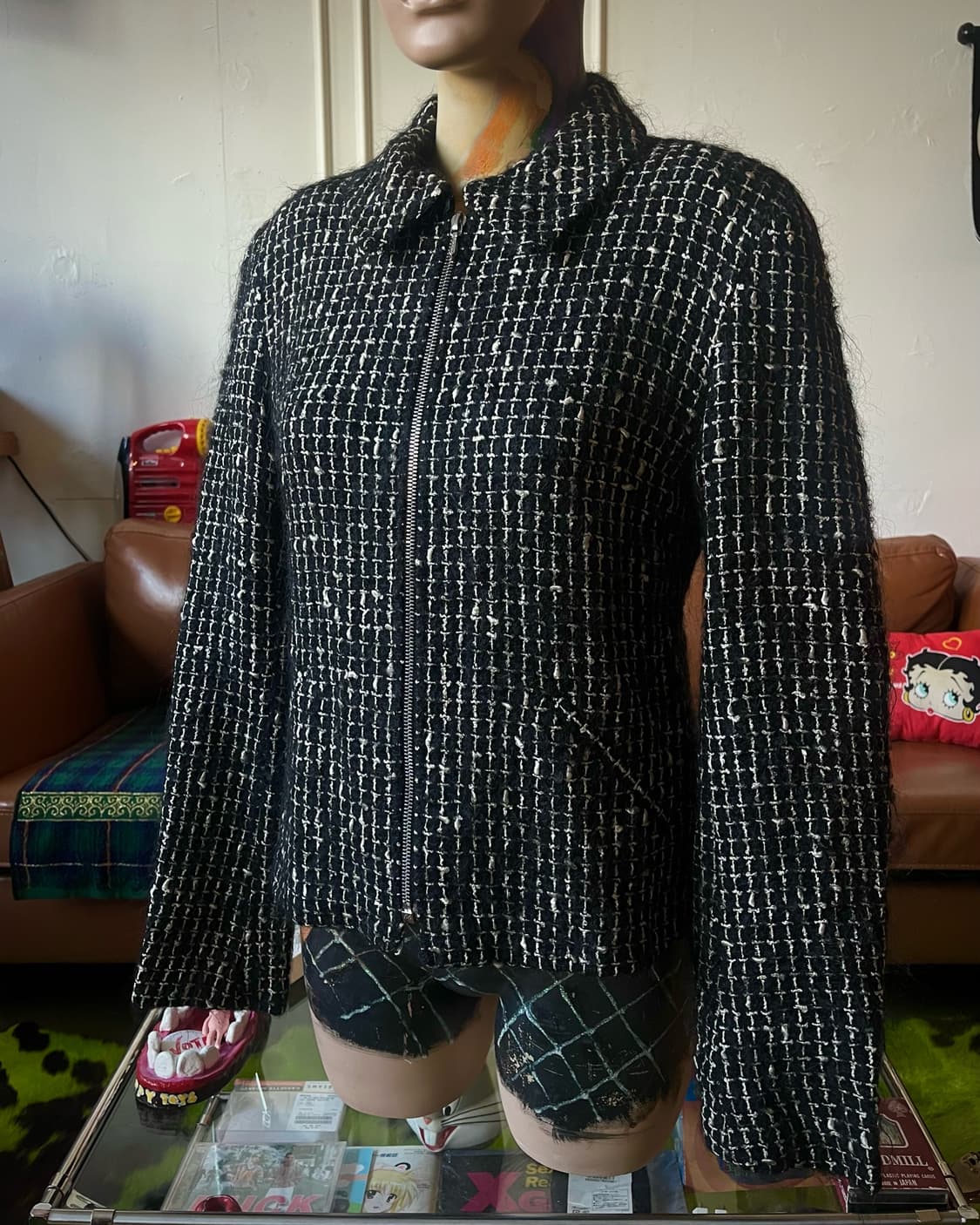 agnès b. Paris Archive Wool Tweed Jacket 상품이미지2