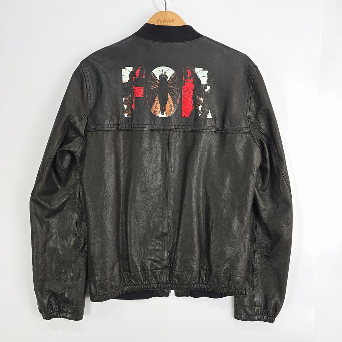 티아이포맨 T.I FOR MEN 양가죽 레더 자켓 블랙 95 상품이미지5