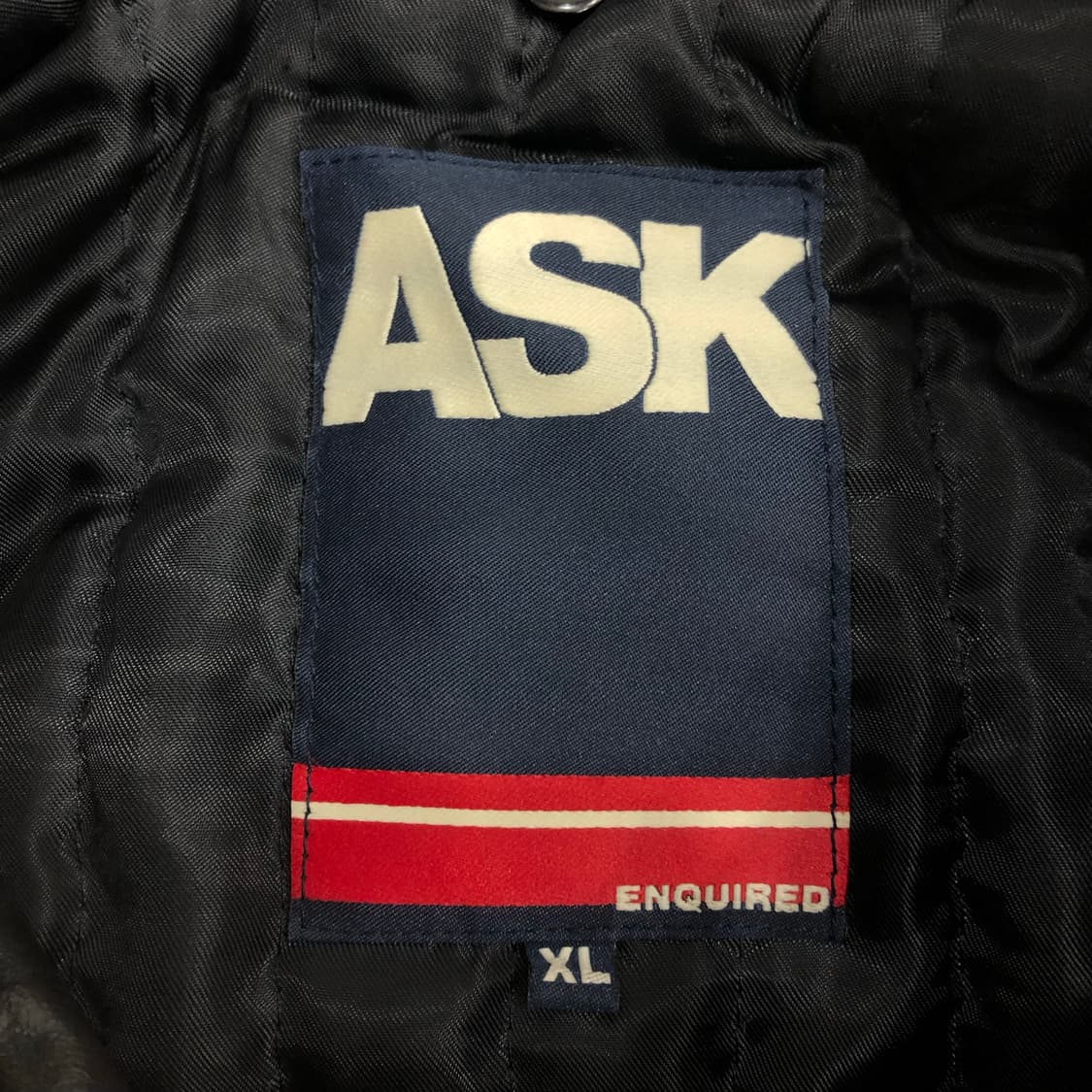 ASK 소가죽 사이드라인 레더 가죽 A-2 자켓 상품이미지6