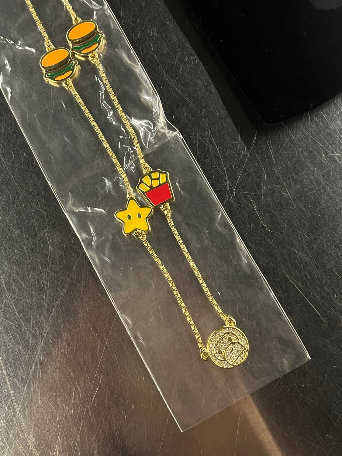 새상품 베이프 마일로 목걸이  상품이미지2