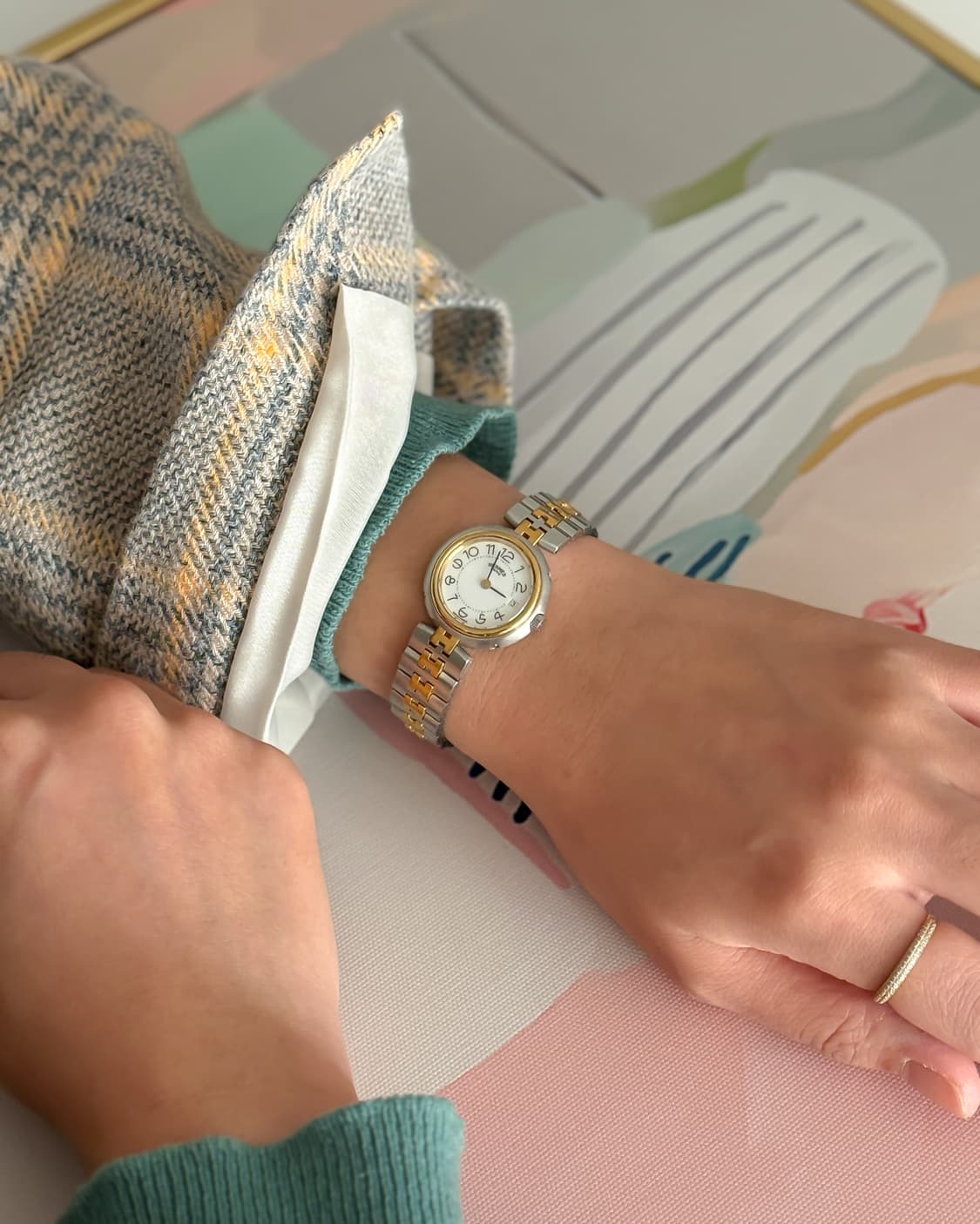 에르메스 프로필 콤비 시계 상품이미지4